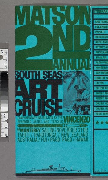 Matson 2nd annual South Seas art cruise