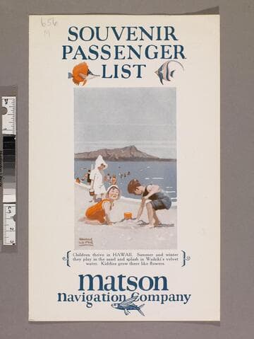Souvenir passenger list