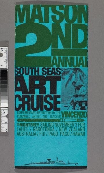 Matson 2nd annual South Seas art cruise