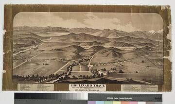 Boulevard Tract : being a part of the San Rafael Rancho and surrounding country  midway between Los Angeles and Pasadena