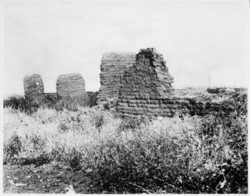 Ruins of San Pedro first shipping warehouse