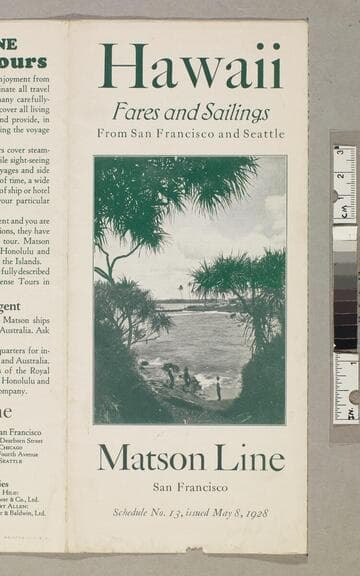 Hawaii fares and sailings from San Francisco and Seattle