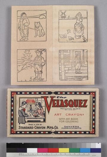 The Valesquez Art Crayon: With Art Book for Coloring