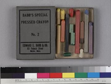 Babb’s Special Pressed Crayon, No. 2