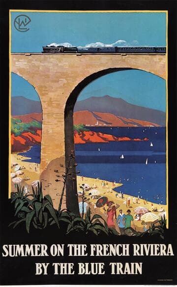 Summer on the French Riviera by the Blue Train