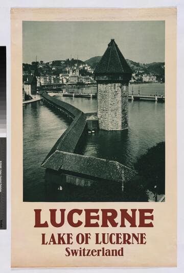 Lucerne :  Lake of Lucerne, Switzerland