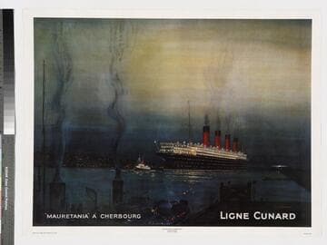 "Mauretania" a' Cherbourg