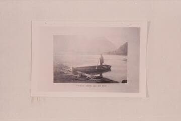 Charles Smith in his boat in Cataract Canyon