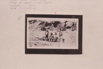 Todd; Hale; West; Page.  Trip on upper Green River