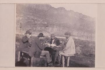 "Sunday morning breakfast."  Colorado River