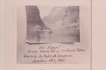 Probably in area of Mile 75.  The boats are overloaded.  McDonald is at the sweep at left