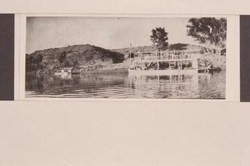 The steamer "Cliff Dweller" near the Wolverton Ranch on the Green River