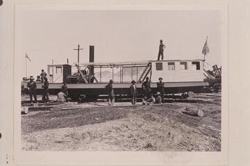 Steamer used on upper Green River