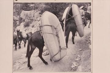 The Sportyaks riding out the Kaibab Trail