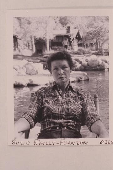 Susie Reilly.  Phantom Ranch.  Susie completed an entire traverse of Grand Canyon when she went from Lees Ferry to Bright Angel in 1951