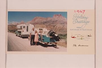 Hudson's Christmas card, 1967