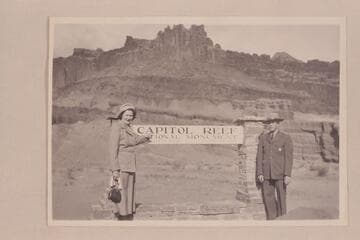 Charles and Harriette Kelly [Christmas card]