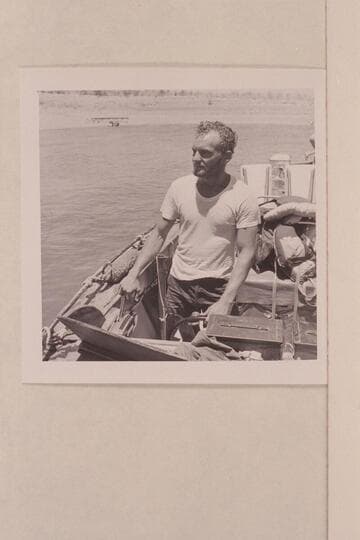 Roy Klinger, pilot of the camera boat, Marston-Disney cruise.  Boulder City