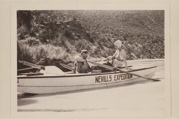 Norm Nevills and Ros Johnson; upper Green River
