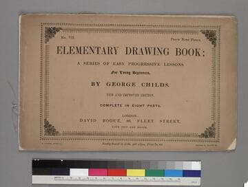 Elementary Drawing Book; A Series of Easy Progressive Lessons for Young Beginners, New and Improved Edition, No. VIII