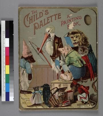 The Child's Palette: A Painting Book, Book No. 1