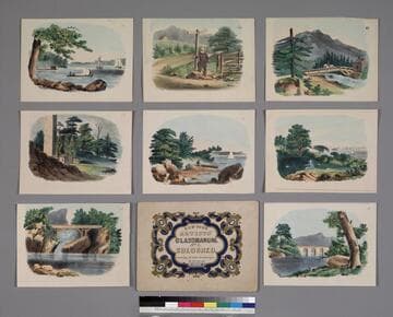 New York Artists' Classmanual No. 6, Coloured, Consisting of Twelve Landscapes