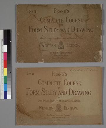 Prang's Complete Course in Form Study and Drawing, Western Edition, No. 2 and No. 6