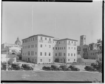 Hall of Justice, 142 North Broadway, Pasadena. 1931