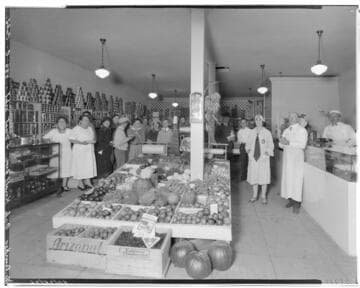 Oak Knoll Grocery and Meat Market, 886 East California, Pasadena. 1926