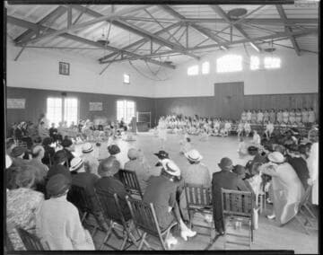 Dance recital, Polytechnic Elementary School, 1030 East California, Pasadena. 1935