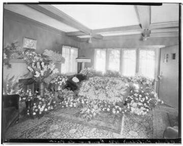 Funeral, 1522 Ramona, South Pasadena. 1928