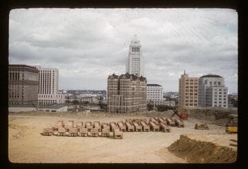 Civic Center south of Temple Street