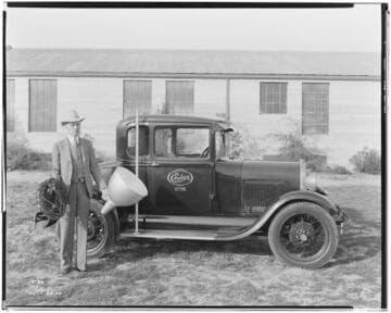 Rankin's Flood Lighting Display Car