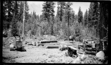 Big Creek, Vermilion Dam - Truck loading point