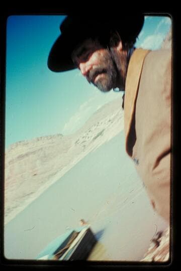 Major Powell at Flaming Gorge