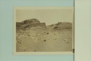 From the wash near the mouth of Mill Creek toward The Portal. Survey of Easton, Leeds, and Wheeler from Moab to Green River, Utah