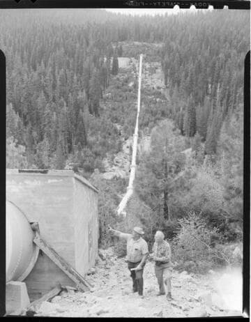 Huntington-Pitman-Shaver Siphon - transfers water from Huntington Lake to Shaver Lake