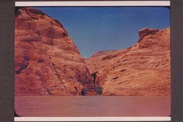 Mouth of Squeeze Canyon. Vado Creek. Padre Creek. Lees Ferry gauge: June 2: 73,200 cfs